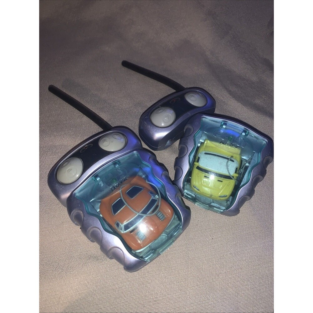 Dueling 2003 Phat Boyz Cars & Controllers Orange & Yellow Mint